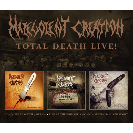 Total Death Live! - Malevolent Creation - Musik - BACK ON BLACK - 0803341548435 - 24. September 2021