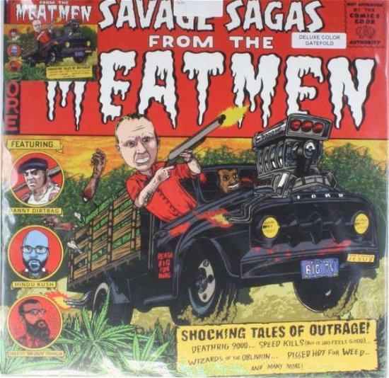 Cover for Meatmen · Savage Sagas from the Meatmen (LP) [Limited edition] (2014)
