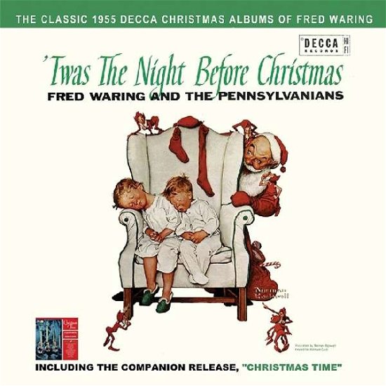 Cover for Waring, Fred and the Pennsylvanians · Twas the Night Before Christmas / Christmas Time (CD) (2017)