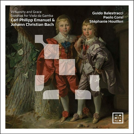 Cover for Guido Balestracci / Paolo Corsi / Stephanie Houillon · Virtuosity And Grace. Sonatas For Viola Da Gamba (CD) (2023)