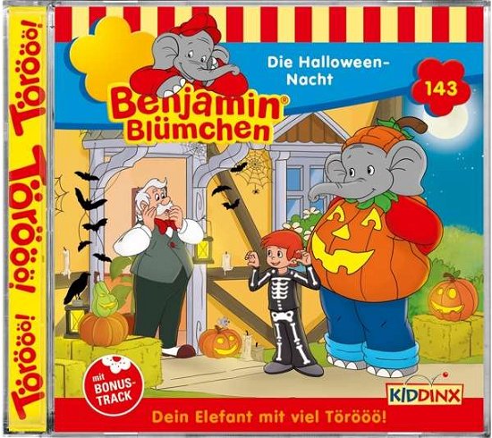 Folge 143: Die Halloween-nacht - Benjamin Blümchen - Musik - Kiddinx - 4001504255435 - 11. oktober 2019