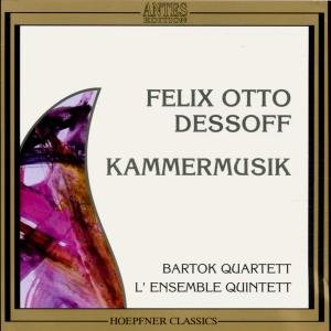 Cover for Dessoff / Bartok Quartet / L'ensemble Quintet · String Qt Op 7 / String Quintet Op 10 (CD) (1994)