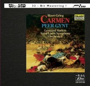 Cover for Leonard Slatkin &amp; St. Louis Symphony Orchestra · Bizet: Carmen / Grieg: Peer Gynt (HDCD) (2012)