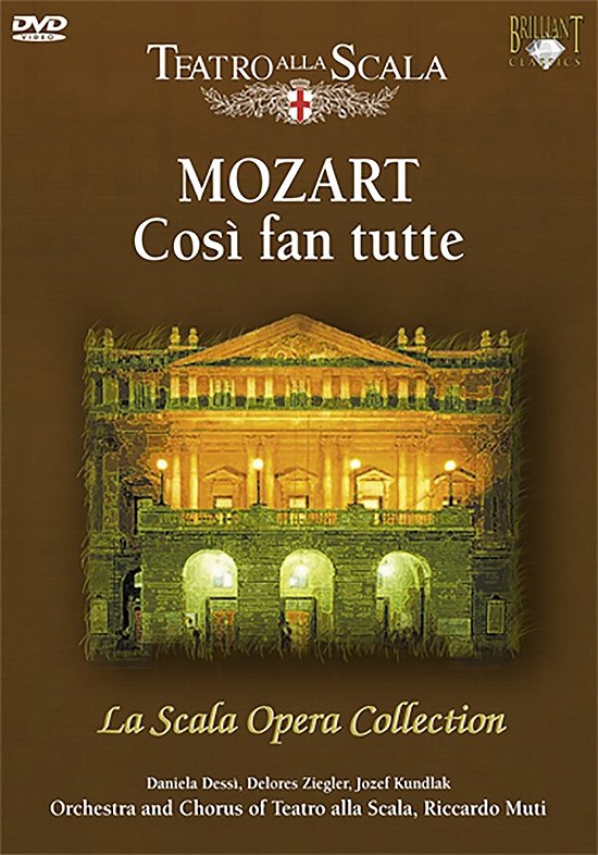 Cover for Teatro Alla Scala · Mozart - Cosi Fan Tutte (DVD)