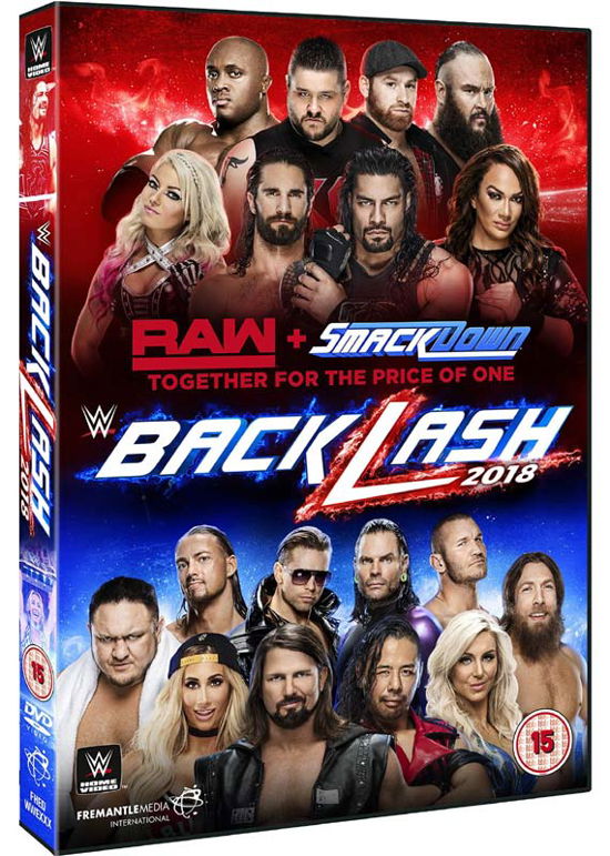 Wwe: Backlash 2018 - Sports - Elokuva - FREMANTLE/WWE - 5030697040435 - maanantai 23. heinäkuuta 2018