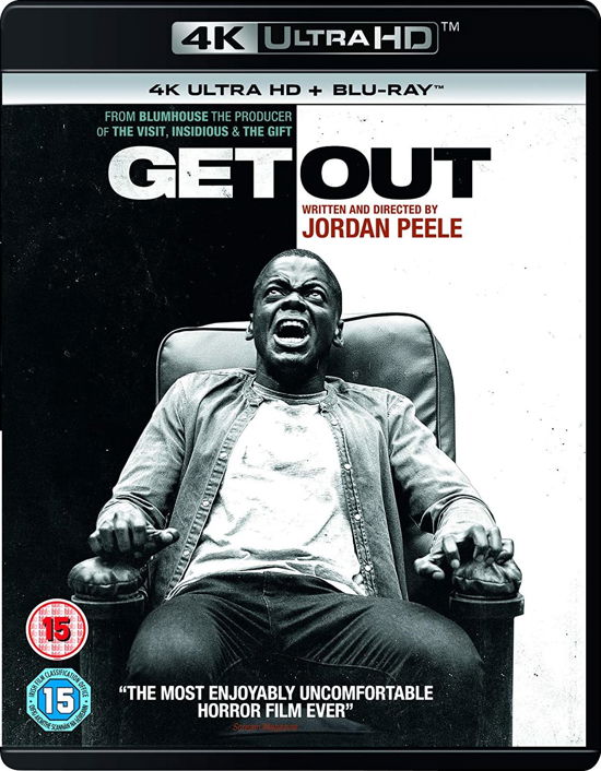 Get Out - Get out (4k Blu-ray) - Filmes - Universal Pictures - 5053083127435 - 18 de setembro de 2017