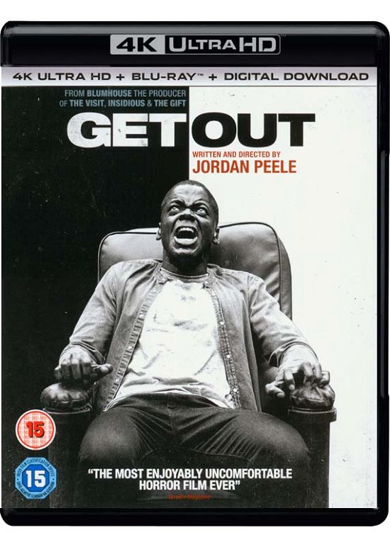 Cover for Get out (4k Blu-ray) · Get Out (4K UHD Blu-ray) (2017)