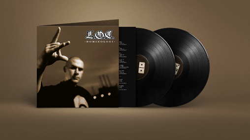 Cover for L.O.C. · Dominologi (20 års jubilæum) (LP) [20th Anniversary edition] (2021)