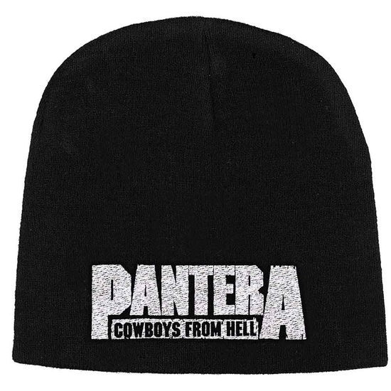 Cover for Pantera · Pantera Unisex Beanie Hat: Cowboys from Hell (CLOTHES) [Black - Unisex edition] (2019)