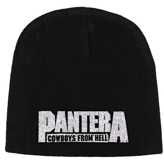 Cover for Pantera · Pantera Unisex Beanie Hat: Cowboys from Hell (Bekleidung) [Black - Unisex edition] (2019)