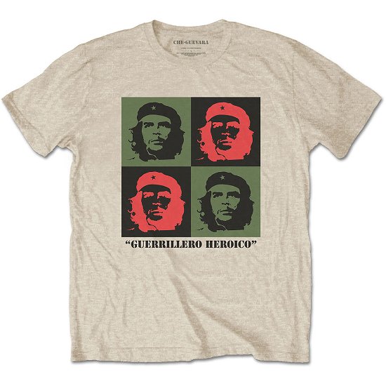 Che Guevara Unisex T-Shirt: Blocks - Che Guevara - Mercancía -  - 5056170695435 - 