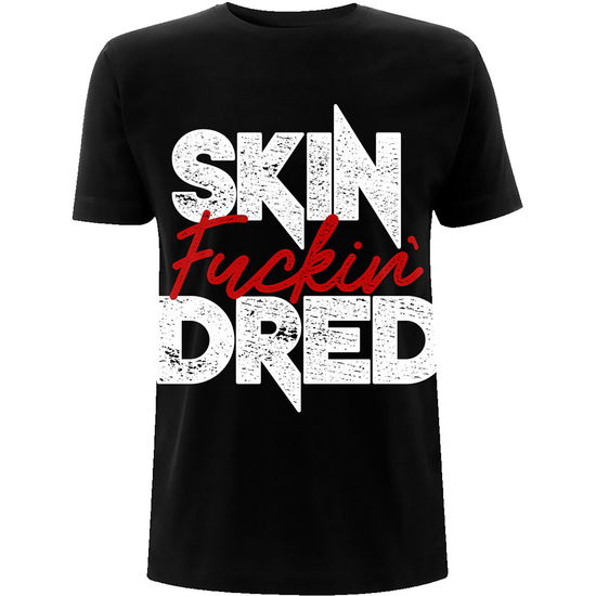 Skindred Unisex T-Shirt: Skin Funkin' Dred - Skindred - Gadżety -  - 5056187736435 - 2 października 2020