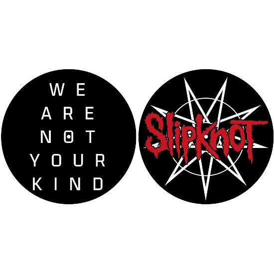 Slipknot Turntable Slipmat Set: We Are Not Your Kind - Slipknot - Audio & HiFi -  - 5056365709435 - 