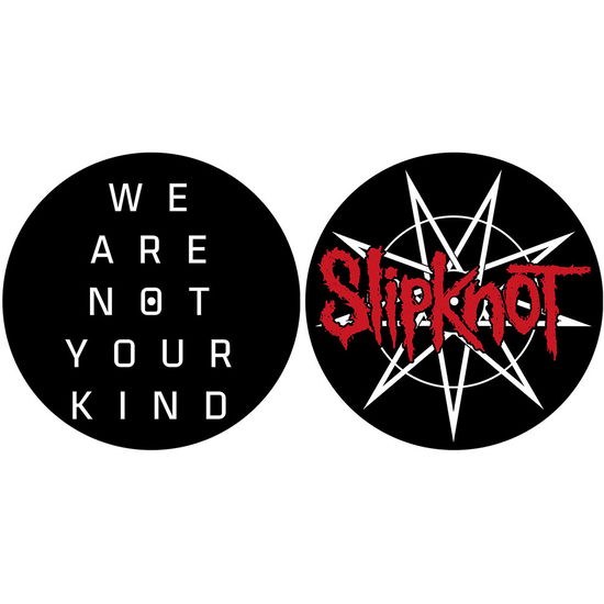 Slipknot Turntable Slipmat Set: We Are Not Your Kind - Slipknot - Audio & HiFi -  - 5056365709435 - 