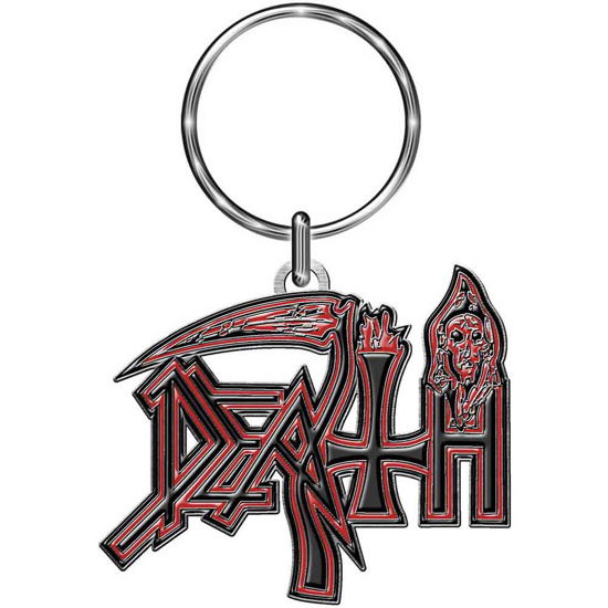 Death Keychain: Human Logo - Death - Gadżety -  - 5056365725435 - 