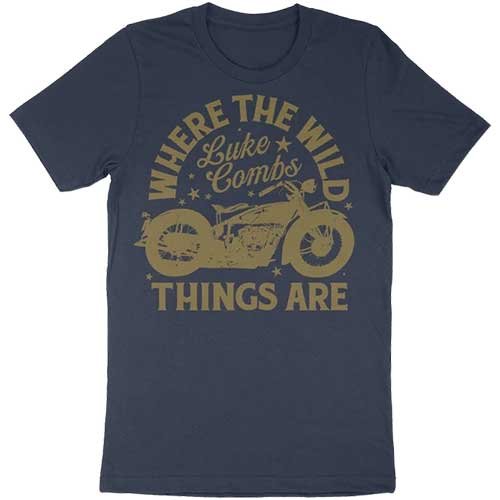 Cover for Luke Combs · Luke Combs Unisex T-Shirt: Tour '23 Where The Wild Things Are (Ex-Tour) (T-shirt) [size XXL]