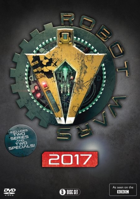 Cover for Robot Wars 2017 · Robot Wars - The Complete Compendium 2017 (DVD) (2017)