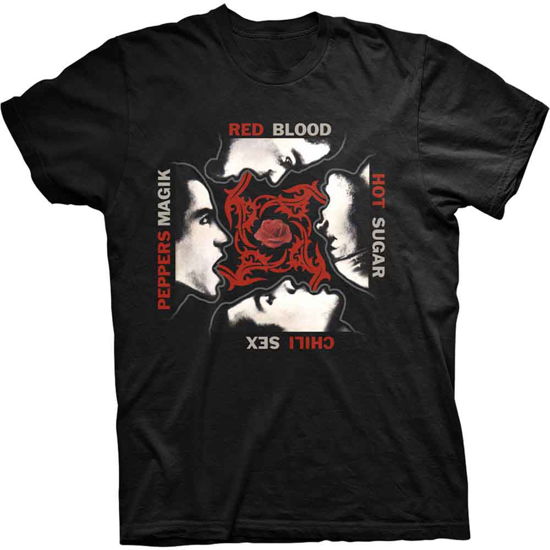 Red Hot Chili Peppers Unisex T-Shirt: Blood / Sugar / Sex / Magic - Red Hot Chili Peppers - Merchandise - PHD - 5060420685435 - 5. november 2018