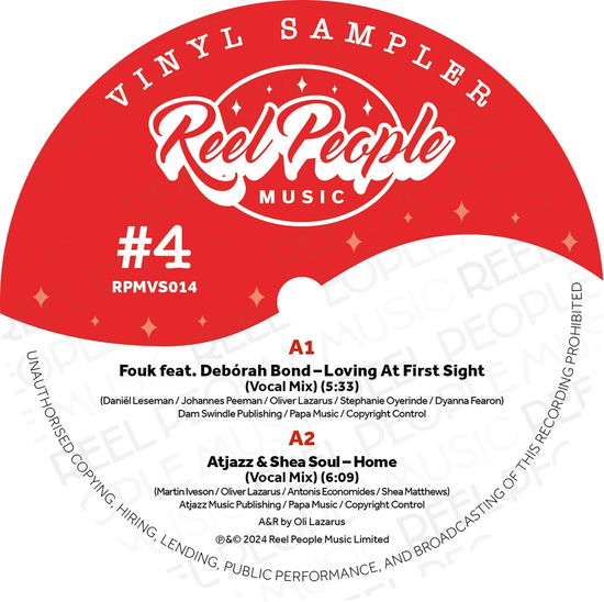 Cover for Various Artists · Reel People Music Vinyl Sampler: Vol. 4 [12in] (12&quot;) (2024)