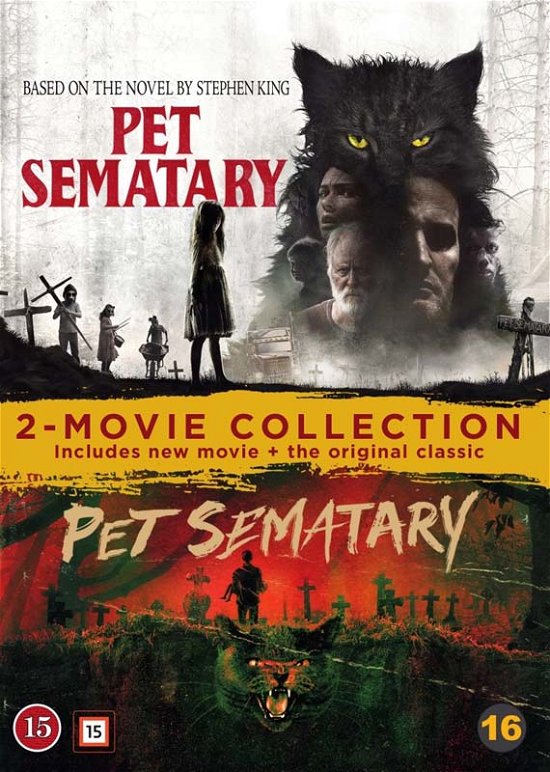 Cover for Pet Sematary 2-Movie Box (DVD) (2019)