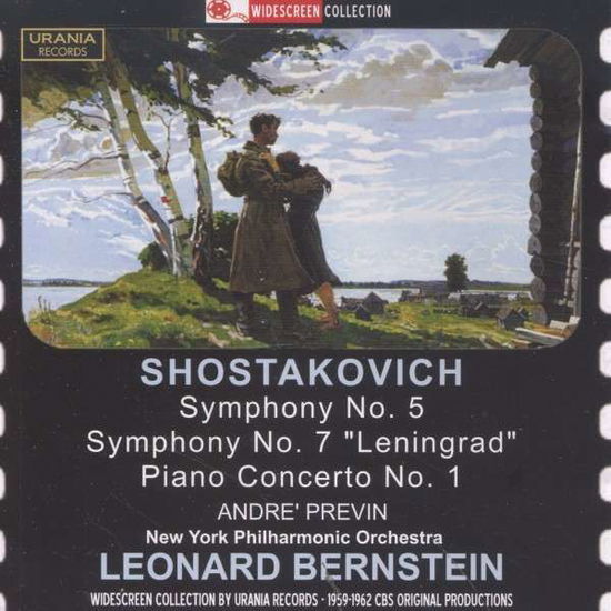 Cover for Shostakovich / Nyp Orch / Pervin / Bernstein · Symphony No. 5 &amp; Symphony No. 7 (CD) (2012)