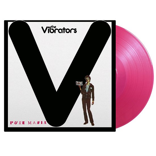 Cover for The Vibrators · Pure Mania (LP) [Translucent Magenta Vinyl edition] (2024)