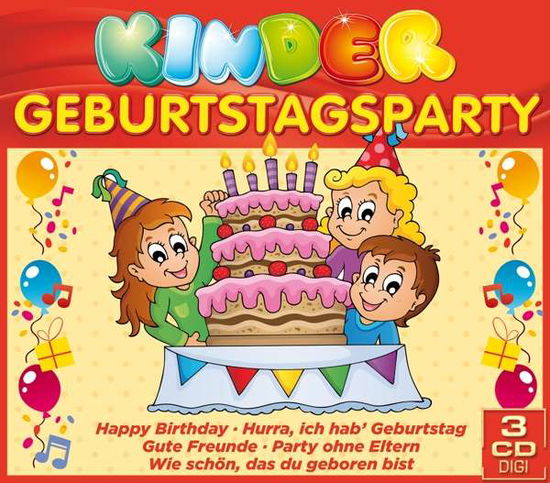 Kinder Geburtstagsparty - V/A - Musiikki - MCP - 9002986118435 - perjantai 26. elokuuta 2016