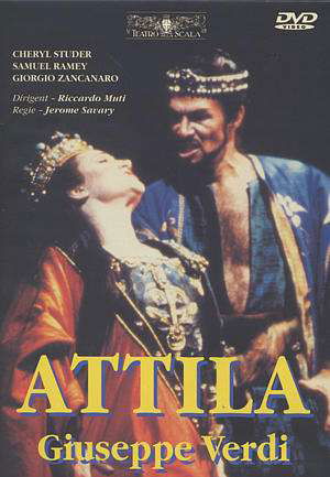 Cover for Cheryl Studer, Samuel Ramey &amp; Giorgio Za · Attila Videoland Klassisk (DVD) (2005)