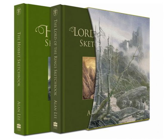 Cover for Alan Lee · The Hobbit Sketchbook &amp; The Lord of the Rings Sketchbook (Bok) [Deluxe Boxed Set edition] (2019)