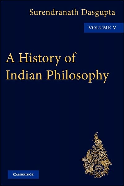 Cover for Dasgupta · A History of Indian Philosophy - A History of Indian Philosophy 5 Volume Paperback Set (Pocketbok) (2009)