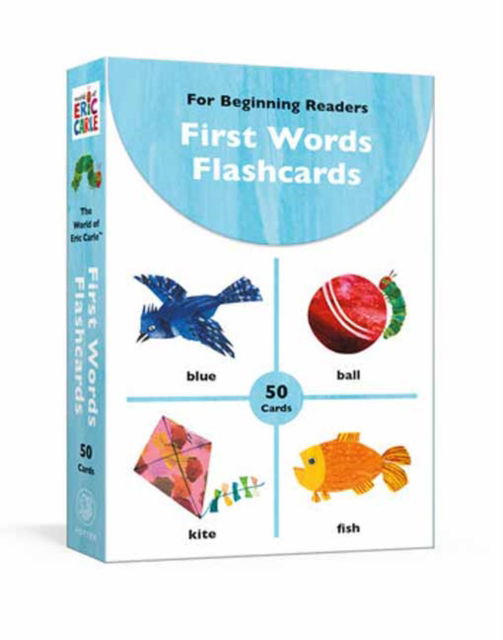 Cover for Eric Carle · The World of Eric Carle First Words Flashcards: 50 Cards for Beginning Readers (Flashcards) (2024)