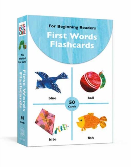 Cover for Eric Carle · The World of Eric Carle First Words Flashcards: 50 Cards for Beginning Readers (Flashkort) (2024)