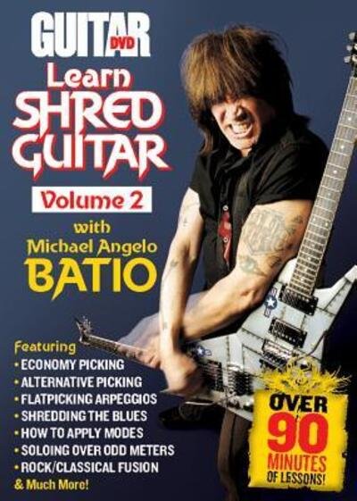 Cover for Michael a Batio · Learn Shred Guitar Volume 2 DVD (N/A) (2012)