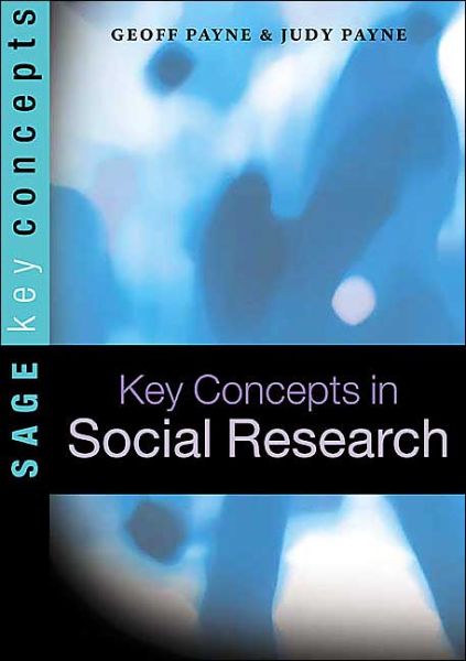 Cover for Geoff Payne · Key Concepts in Social Research - Sage Key Concepts Series (Paperback Book) (2004)