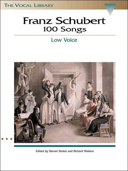 Cover for Franz Schubert · Franz Schubert - 100 Songs: the Vocal Library [with Cd] (Pocketbok) (2000)