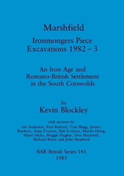 Cover for Kevin Blockley · Marshfield (N/A) (1985)