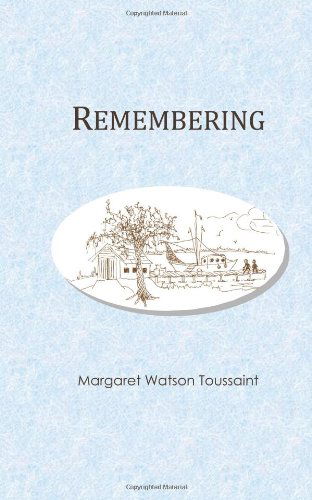 Cover for Margaret Watson Toussaint · Remembering (Paperback Book) (2012)