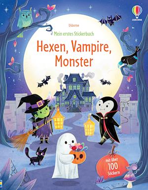 Cover for Mein erstes Stickerbuch: Hexen, Vampire, Monster (Book) (2024)