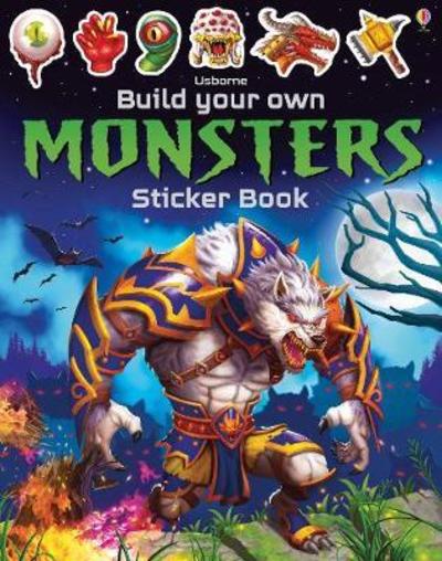 Cover for Simon Tudhope · Build Your Own Monsters Sticker Book - Build Your Own Sticker Book (Paperback Book) (2018)