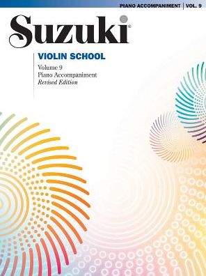 Cover for Suzuki Violin school 9 piano acc (Bok) (2014)