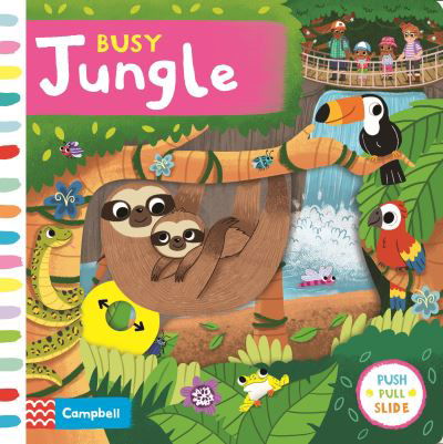 Cover for Campbell Books · Busy Jungle - Campbell Busy Books (Tavlebog) (2021)