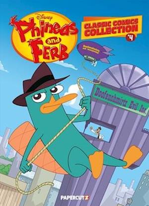 Cover for The Disney The Disney Comics Group · Phineas and Ferb Classic Comics Collection Vol. 4 (Book) (2025)