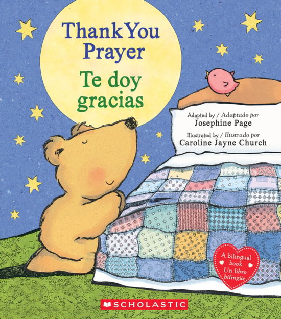 Cover for Josephine Page · Thank You Prayer / Te doy gracias (Scholastic Bilingual) (Board book) (2025)