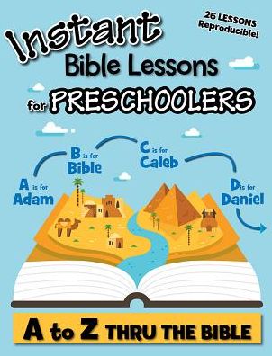 Cover for Lindsey Whitney · Instant Bible Lessons for Preschoolers: A to Z Thru the Bible (Paperback Book) (2018)