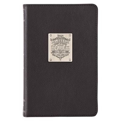 Cover for Christian Art Gifts Inc · Leather Journal Blessed Is the (Hardcover Book) (2021)