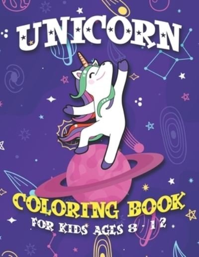 Cover for William Hill · Unicorn Coloring Book (Pocketbok) (2019)