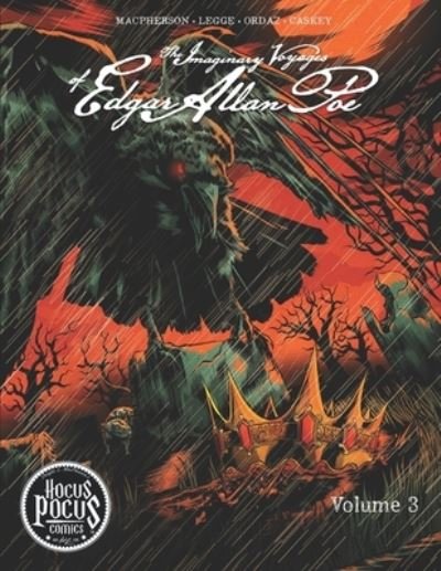 Cover for Hocus Pocus Comics · Imaginary Voyages of Edgar Allan Poe (Bog) (2022)