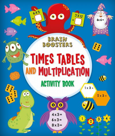 Cover for Penny Worms · Brain Boosters: Times Tables and Multiplication Activity Book - Brain Boosters (Paperback Book) (2019)