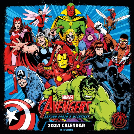 Cover for Avengers 2024 30X30 Square Calendar Merch · Avengers Calendar (Calendar) (2023)