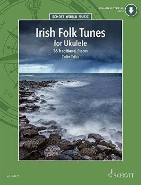 Cover for Colin Tribe · Irish Folk Tunes for Ukulele: 36 Traditional Pieces for Ukulele (Book) (2022)
